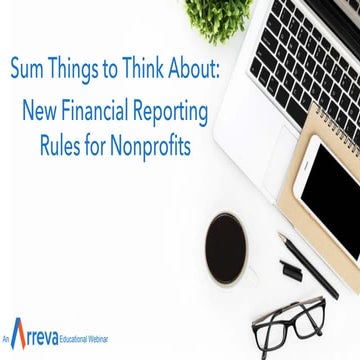 Sum Things to Think About: New Financial Reporting Rules for Nonprofits