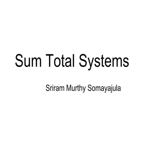 Sum Total - SEO Presentation