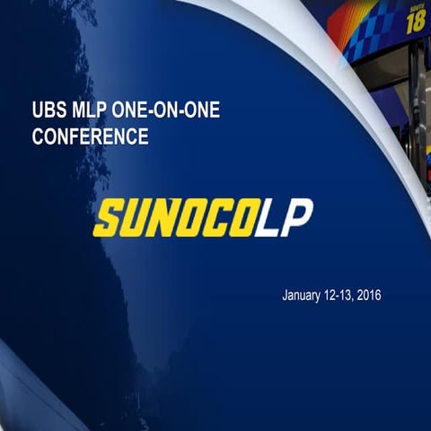 UBS MLP One-on-One Conference