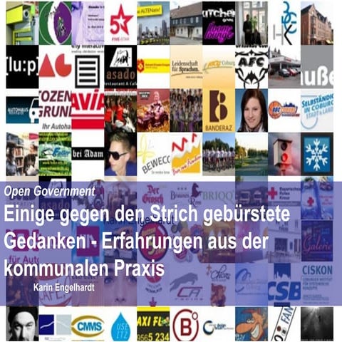 SuN12 - Stadt Coburg- Karin Engelhardt - Open Government