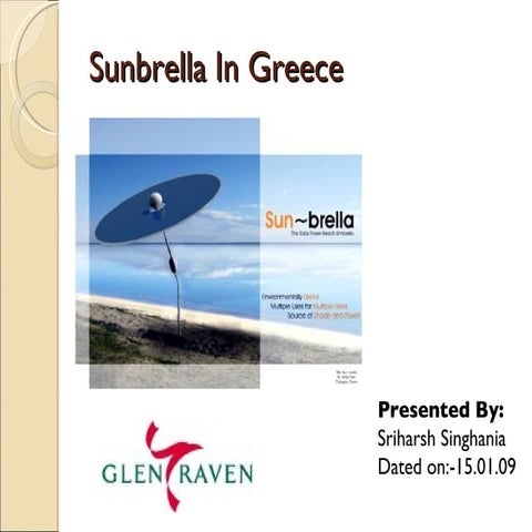Sunbrella In Greece