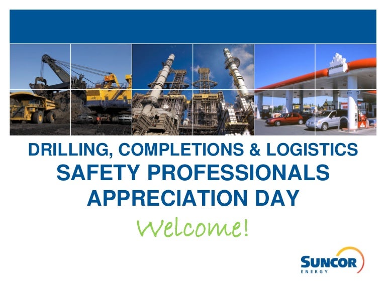 Suncor Safety Professionals Appreciation Day Intro
