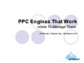 Which PPC Engines Work And How?