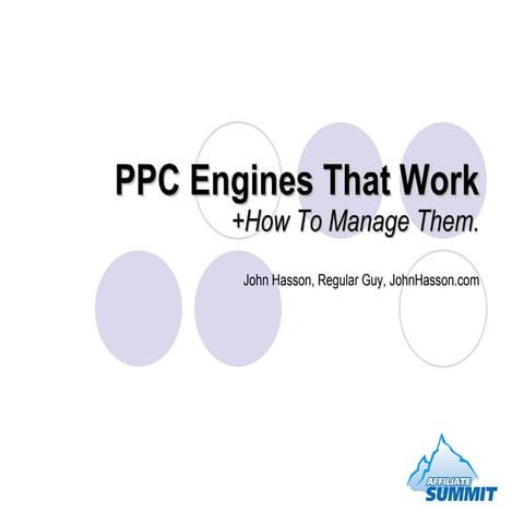 Which PPC Engines Work And How?