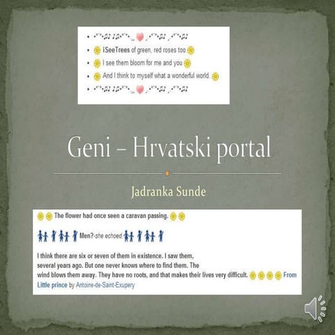 Geni – Hrvatski portal