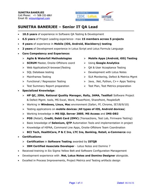 test engineer resume samples visualcv resume samples database brefash