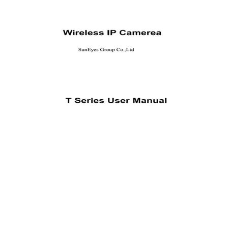 SunEyes T Series User Manual