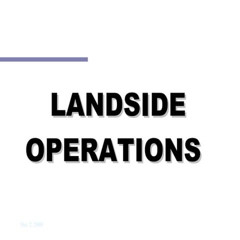 sunif Landside Presentation