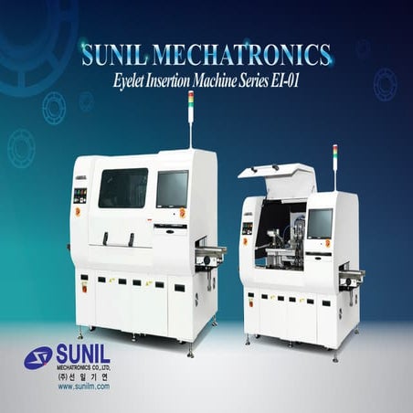 Sunil Eyelet Insertion Machine English &amp; Korean Updated