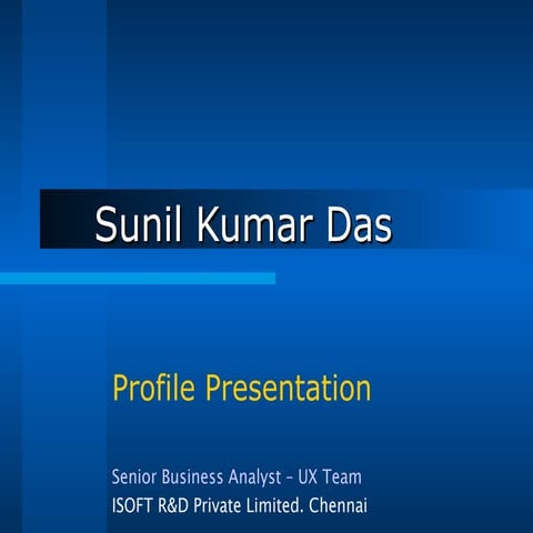 Sunil Das Profile