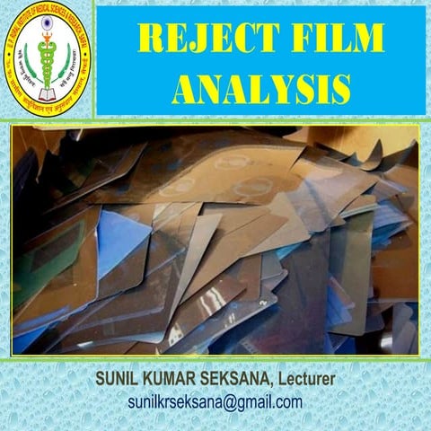 Reject film Analysis