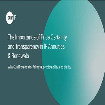 Paying Direct vs Using Agents in IP Renewals | PDF