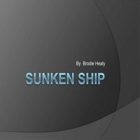 Sunken Ship