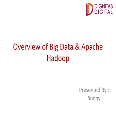Overview of Big Data by Sunny