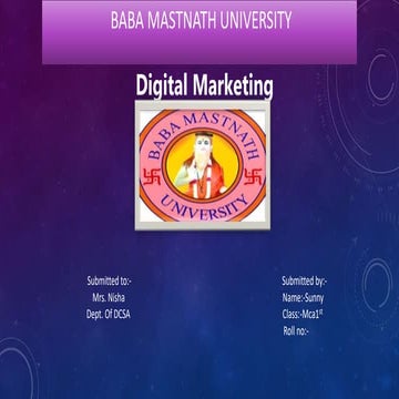 SEO OVERVIEW IN DIGITAL MARKETING In It Sector