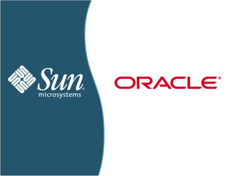 Sun Oracle Presentation