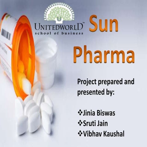 Sun pharma ppt