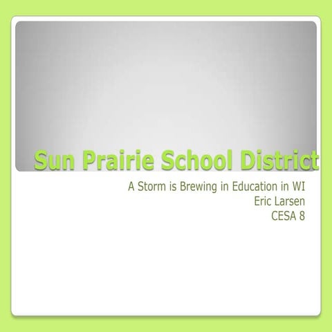 Sun Prairie Educator Effectiveness