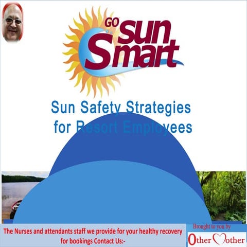Sun safety strategies for resort employees