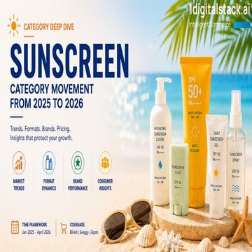 Comprehensive Analysis of Sunscreen Trends in Quick Commerce (2025-2026 ...