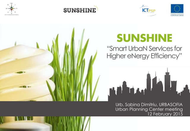 SUNSHINE Project Presentation