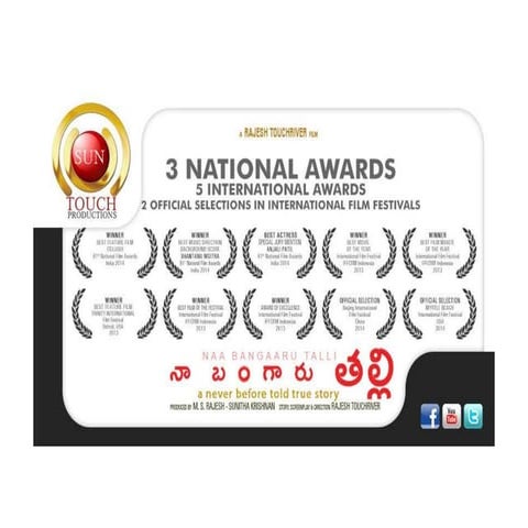Suntouch Productions - National Awards for Naa Bangaru Talli.pptx