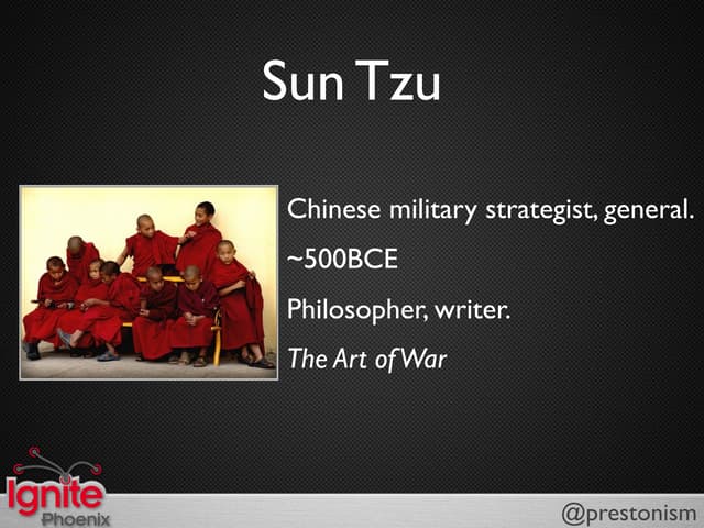 Sun Tzu: The Art Of...Business?