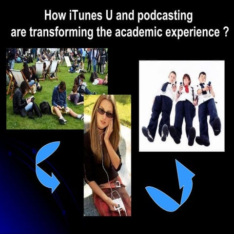 How I Tunes U And Podcasting Are Transforming The Academic Experience?
