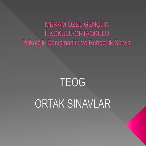 Teog sunum | PDF