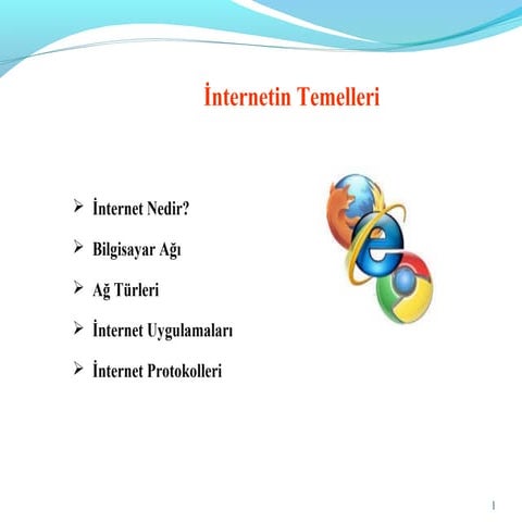 Bilgisayar Ağları ve İnternet 
