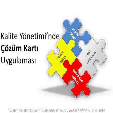 Çözüm Kartı Nedir?