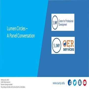  Daly & Price: Lumen Circles – A Panel Conversation