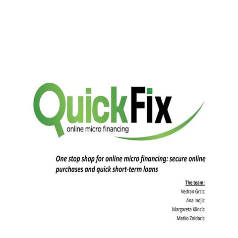 BlogOpen 2011 - SUO - Quick Fix