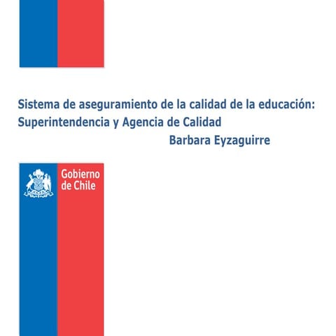 Sistema de aseguramiento de la calidad de la educación ...