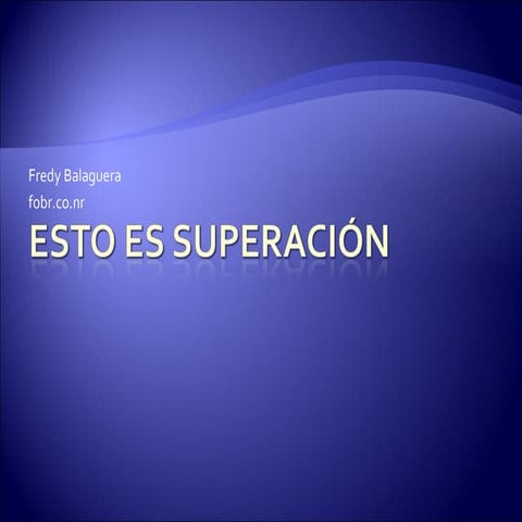 Superacion