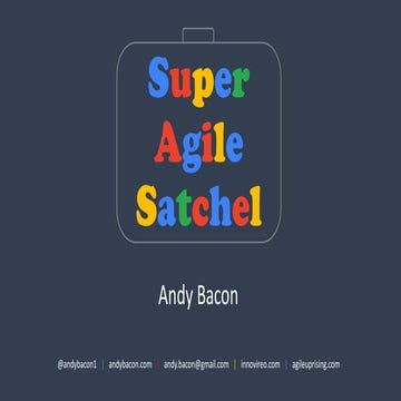 Super Agile Satchel