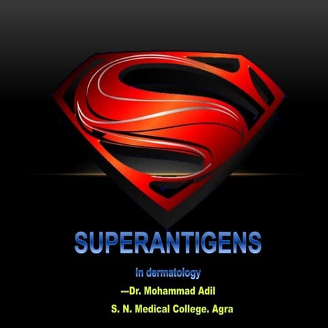 Superantigens in dermatology