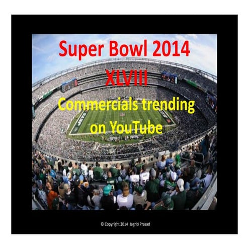 Super Bowl XLVIII Commercials Trending On YouTube