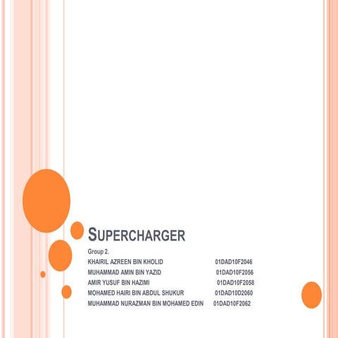 Supercharger