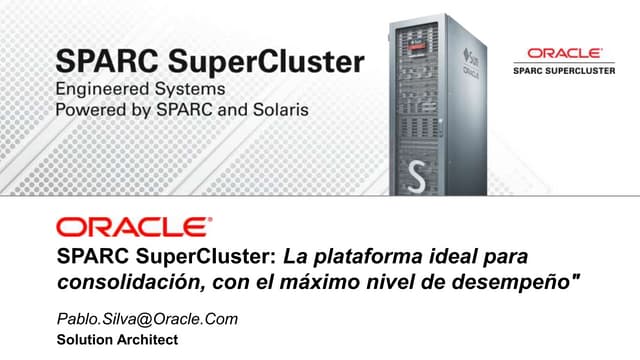 Super cluster oracleday cl 7