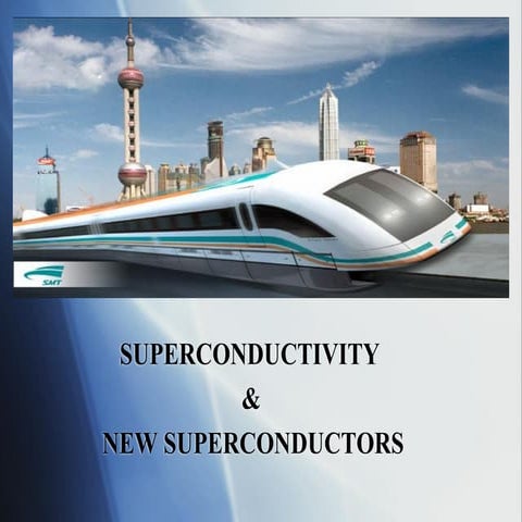 Superconductivity and new superconductors