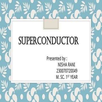 superconductor.pptxghjjsbsvvgjdksbsvsghjj