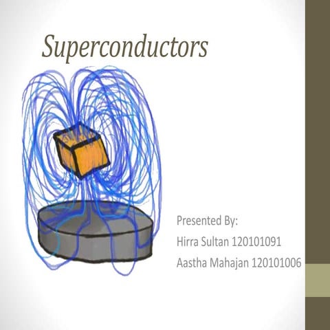 Superconductors And their Applications