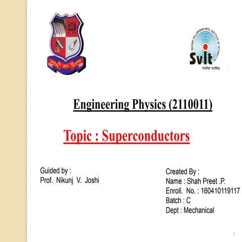 Superconductors