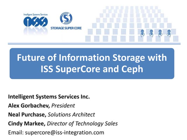 OpenNebula TechDay Boston 2015 - Future of Information Storage with ISS Super...