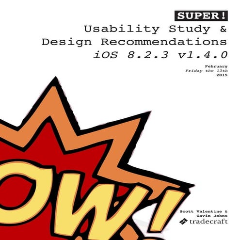 Super deliverables 15 0213