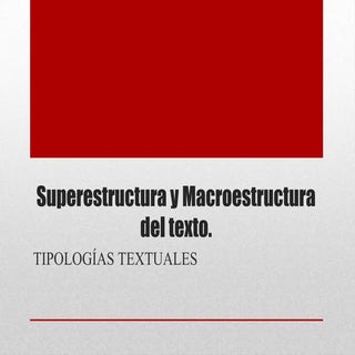 Superestructura presentación