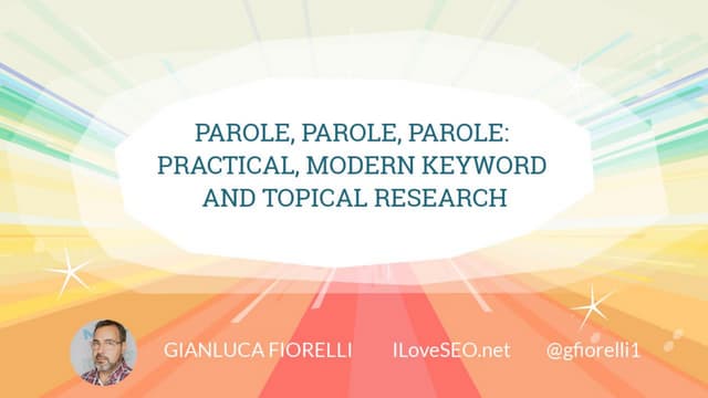 Parole Parole Parole - Practical, M...