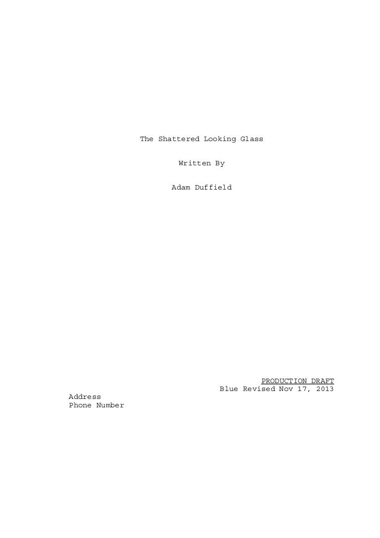 Super hero script NEW