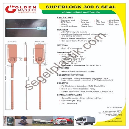 Superlock seal | PDF